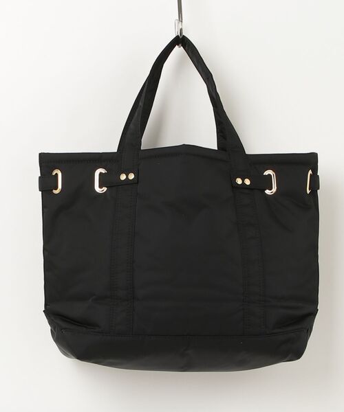 sita parantica(シータパランティカ)の「SITA PARANTICA(シータ パランティカ)BONDED POLYESTER TWILLTOTE/トートバック/Mサイズ(トートバッグ・レディース・ブラック・M)」の5枚目の写真