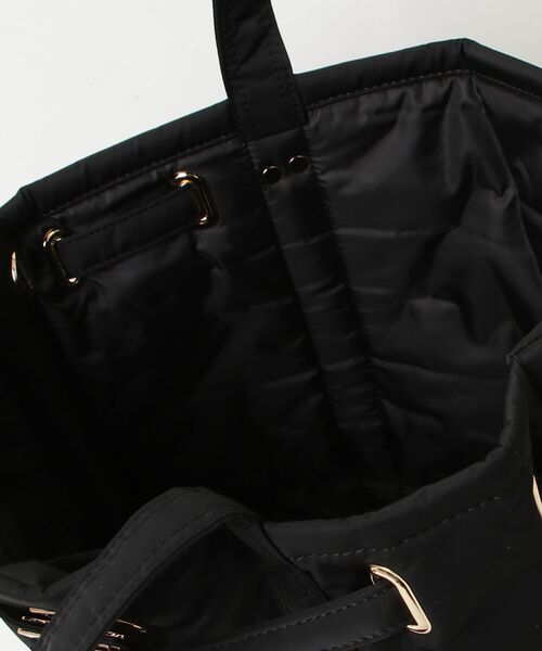 sita parantica(シータパランティカ)の「SITA PARANTICA(シータ パランティカ)BONDED POLYESTER TWILLTOTE/トートバック/Mサイズ(トートバッグ・レディース・ブラック・M)」の3枚目の写真