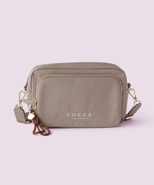 TOCCA(トッカ)の「CUSCINO POCHETTE ショルダーバッグ(ショルダーバッグ・レディース・ブラック系/ベージュ系/ライトグレー系・F)」の3枚目の写真