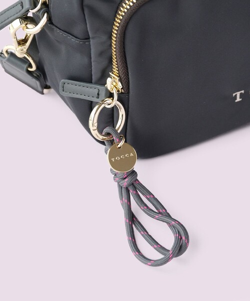 TOCCA(トッカ)の「CUSCINO POCHETTE ショルダーバッグ(ショルダーバッグ・レディース・ブラック系/ベージュ系/ライトグレー系・F)」の12枚目の写真