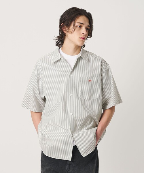 【美品】DANTON ダントン 丸襟 ブラウス シャツ ストライプ(34) 楽天市場】◇ DANTON(ダントン) 丸襟プルオーバーシャツ/レディース