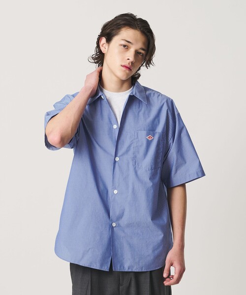 DANTON＞ストライプ シャツ（シャツ/ブラウス）｜DANTON（ダントン）の