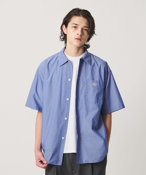 DANTON＞ストライプ シャツ（シャツ/ブラウス）｜DANTON（ダントン）の