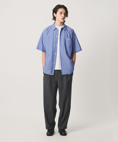 DANTON(ダントン)の「<DANTON>ストライプ シャツ(シャツ/ブラウス・メンズ・ホワイト/コバルトブルー・42/40)」の21枚目の写真