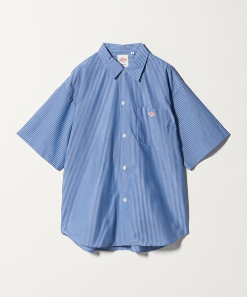 DANTON(ダントン)の「<DANTON>ストライプ シャツ(シャツ/ブラウス・メンズ・ホワイト/コバルトブルー・42/40)」の17枚目の写真
