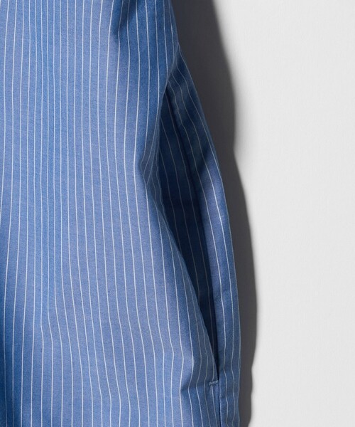 DANTON(ダントン)の「<DANTON>ストライプ シャツ(シャツ/ブラウス・メンズ・ホワイト/コバルトブルー・42/40)」の12枚目の写真