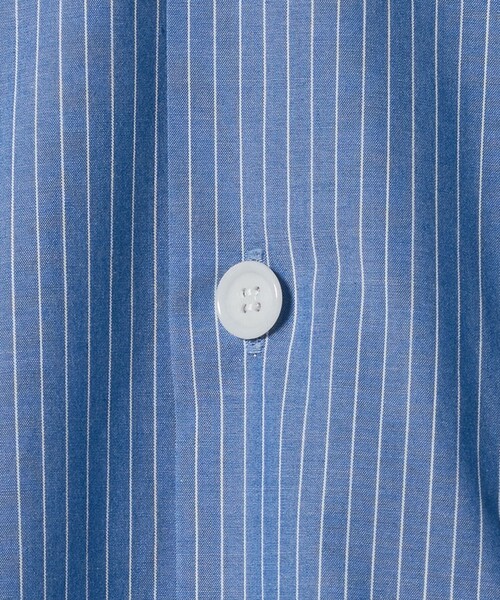 DANTON(ダントン)の「<DANTON>ストライプ シャツ(シャツ/ブラウス・メンズ・ホワイト/コバルトブルー・42/40)」の9枚目の写真