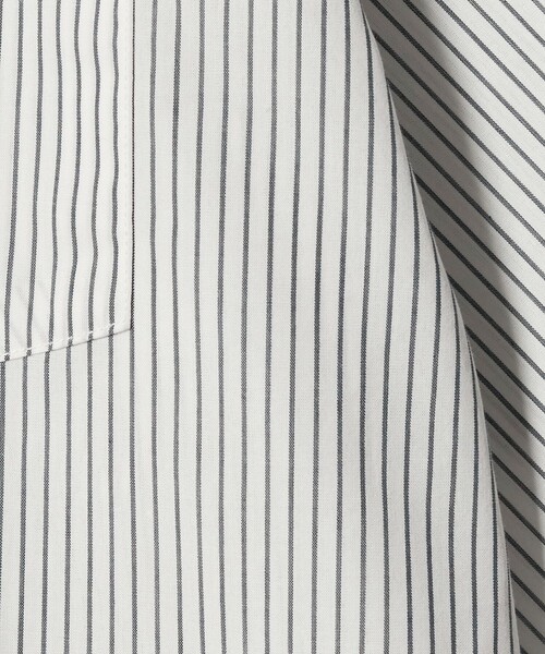 DANTON(ダントン)の「<DANTON>ストライプ シャツ(シャツ/ブラウス・メンズ・ホワイト/コバルトブルー・42/40)」の5枚目の写真