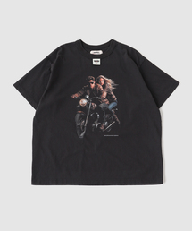 DAIRIKU（ダイリク）の「DAIRIKU / ダイリク "Avec Bikers" H-S Tag Tee（Tシャツ/カットソー）」