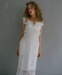 HONEY MI HONEY（ハニーミーハニー）の「lace off shoulder camisole one-piece（ワンピース）」