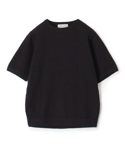 TOMORROWLAND tricot コットンリネン クルーネックプルオーバーニット
