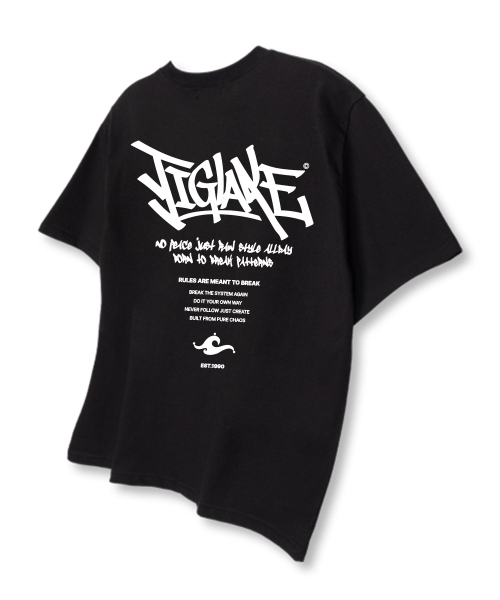 TI.GLAKE（ティーグレイク）の「ロウリーフ オーバーサイズ 半袖Tシャツ ブラック（Tシャツ/カットソー・メンズ・その他・LARGE/X-LARGE/XX-LARGE）」の3枚目の写真