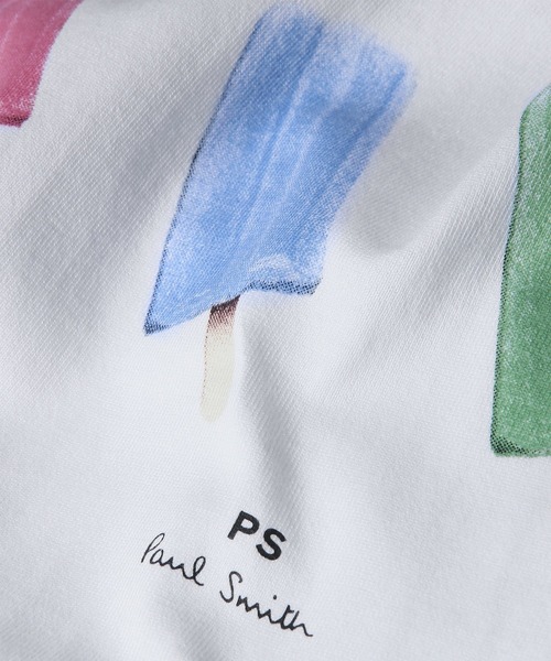 PS Paul Smith(ピーエスポールスミス)の「"Ice Lolly" 半袖Tシャツ / 162561 011R(Tシャツ/カットソー・メンズ・ホワイト/ブラック・SMALL/MEDIUM/LARGE/X-LARGE/XX-LARGE)」の5枚目の写真
