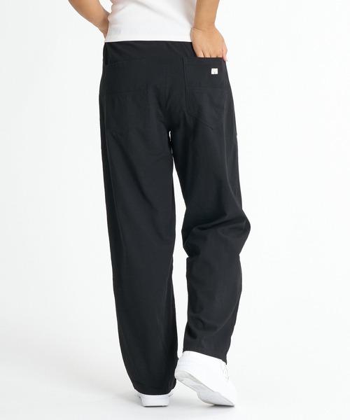 BILLABONG（ビラボン）の「BILLABONG ウィメンズ EASY LONG PANTS ロングパンツ 【2026年夏モデル】（その他パンツ・レディース・オレンジ系その他/パープル系その他/ブラック・MEDIUM/LARGE）」の4枚目の写真