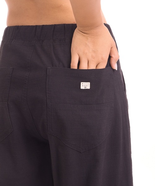 BILLABONG（ビラボン）の「BILLABONG ウィメンズ EASY LONG PANTS ロングパンツ 【2026年夏モデル】（その他パンツ・レディース・オレンジ系その他/パープル系その他/ブラック・MEDIUM/LARGE）」の8枚目の写真