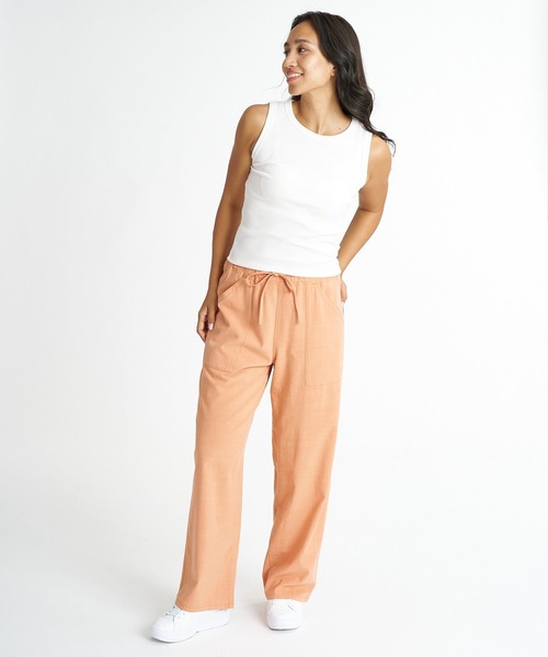 BILLABONG（ビラボン）の「BILLABONG ウィメンズ EASY LONG PANTS ロングパンツ 【2026年夏モデル】（その他パンツ・レディース・オレンジ系その他/パープル系その他/ブラック・MEDIUM/LARGE）」の13枚目の写真