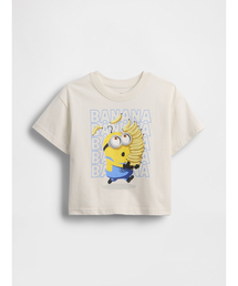 GAP（ギャップ）の「ミニオンズ オーバーサイズ グラフィックTシャツ (幼児・ベビー)（Tシャツ/カットソー）」