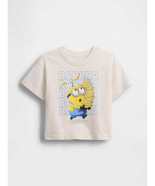 セール】ミニオンズ オーバーサイズ グラフィックTシャツ (幼児