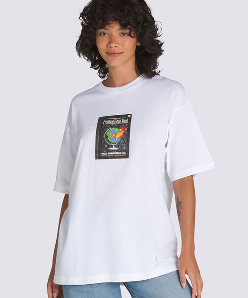 VANS(バンズ)の「PAPERBACK WRITER Tシャツ / Paperback Writer SS White VN000M5WWHT1(Tシャツ/カットソー・メンズ・ホワイト・SMALL/MEDIUM/LARGE/X-SMALL/X-LARGE)」の4枚目の写真