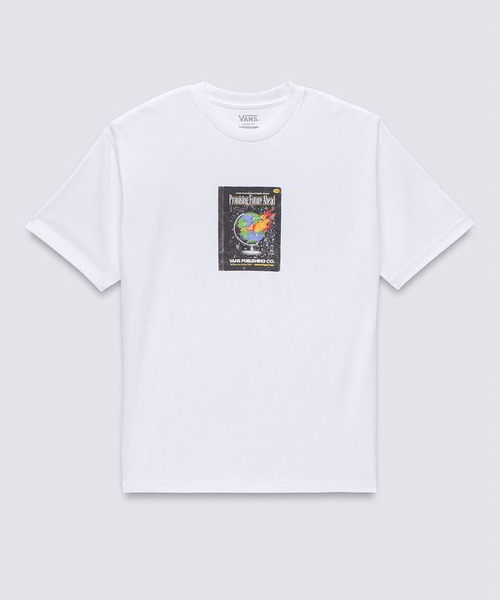 VANS(バンズ)の「PAPERBACK WRITER Tシャツ / Paperback Writer SS White VN000M5WWHT1(Tシャツ/カットソー・メンズ・ホワイト・SMALL/MEDIUM/LARGE/X-SMALL/X-LARGE)」の5枚目の写真