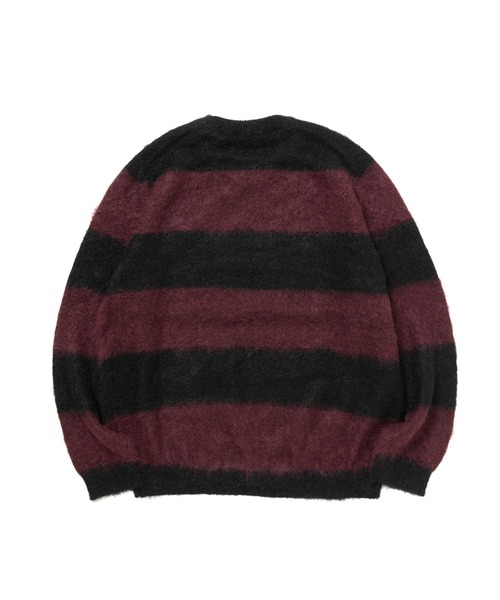 ROTTWEILER（ロットワイラー）の「BORDER KNIT（ニット/セーター・メンズ・レッド/ベージュ・S/M/L/XL）」の7枚目の写真