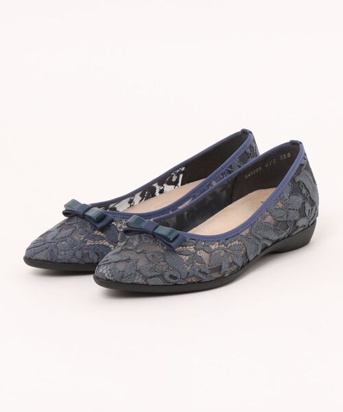 Bridget Birkin(ブリジットバーキン)の「【Bridget Birkin Walk】チュールレースウォーキングパンプス (55232B)(パンプス・レディース・ベージュ/パープル/グレー・23/23.5/24)」の8枚目の写真