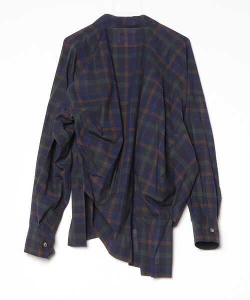 Vivienne Westwood MAN（ヴィヴィアンウエストウッドマン）の「CHECK WINDOW SHIRT（シャツ/ブラウス・メンズ・ブルー系その他2・FREE）」の2枚目の写真