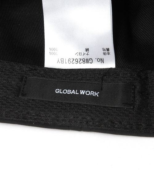 GLOBAL WORK（グローバルワーク）の「UV遮熱撥水CAP/670495（キャップ・レディース・オフホワイト/ブラック/ライトグレー/ベージュ・FREE）」の16枚目の写真