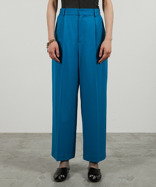 PRANK PROJECT(プランクプロジェクト)の「【2026Summer Pre-Order】ライトウールパンツ / Light Wool Pants(その他パンツ・レディース・ネイビー/ブルー/レッド・36/38)」の2枚目の写真