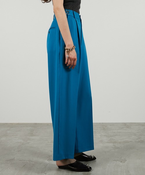 PRANK PROJECT(プランクプロジェクト)の「【2026Summer Pre-Order】ライトウールパンツ / Light Wool Pants(その他パンツ・レディース・ネイビー/ブルー/レッド・36/38)」の21枚目の写真