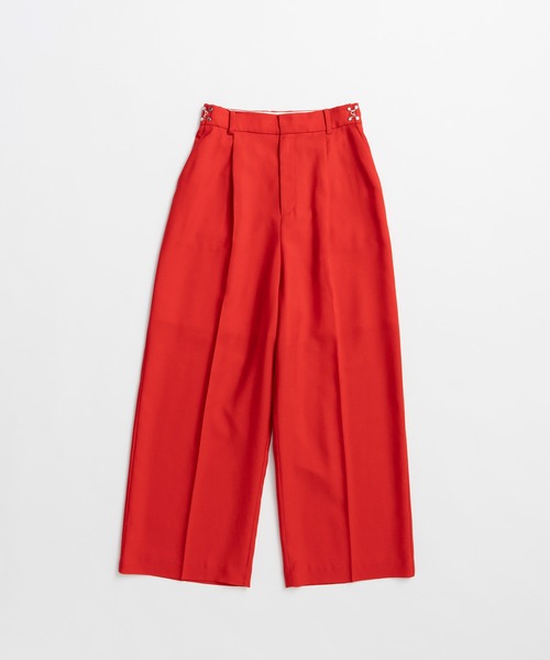 PRANK PROJECT(プランクプロジェクト)の「【2026Summer Pre-Order】ライトウールパンツ / Light Wool Pants(その他パンツ・レディース・ネイビー/ブルー/レッド・36/38)」の10枚目の写真