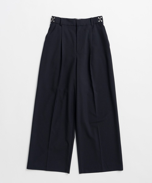 PRANK PROJECT(プランクプロジェクト)の「【2026Summer Pre-Order】ライトウールパンツ / Light Wool Pants(その他パンツ・レディース・ネイビー/ブルー/レッド・36/38)」の9枚目の写真
