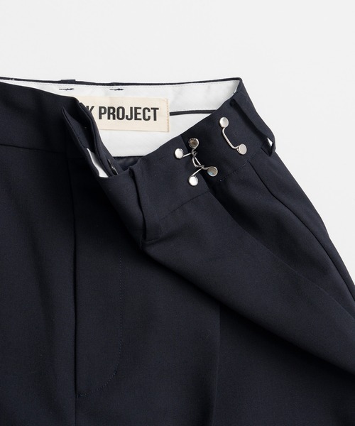 PRANK PROJECT(プランクプロジェクト)の「【2026Summer Pre-Order】ライトウールパンツ / Light Wool Pants(その他パンツ・レディース・ネイビー/ブルー/レッド・36/38)」の7枚目の写真