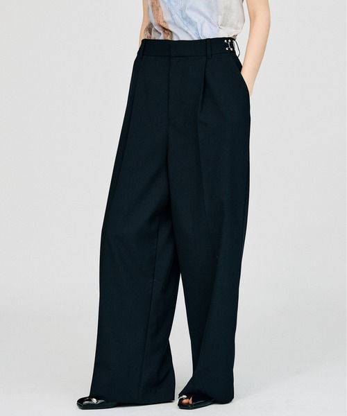 PRANK PROJECT(プランクプロジェクト)の「【2026Summer Pre-Order】ライトウールパンツ / Light Wool Pants(その他パンツ・レディース・ネイビー/ブルー/レッド・36/38)」の14枚目の写真