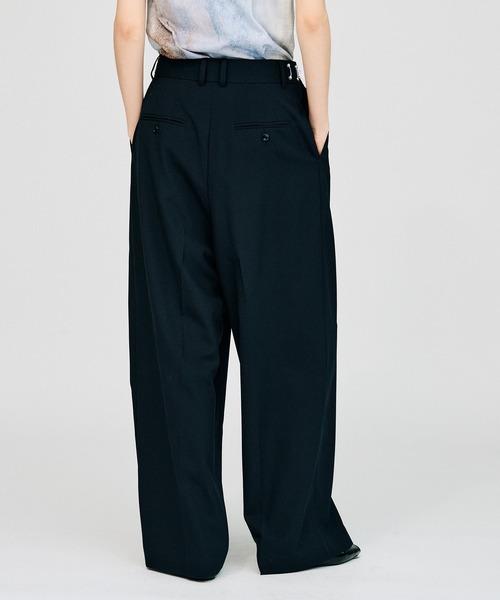 PRANK PROJECT(プランクプロジェクト)の「【2026Summer Pre-Order】ライトウールパンツ / Light Wool Pants(その他パンツ・レディース・ネイビー/ブルー/レッド・36/38)」の13枚目の写真