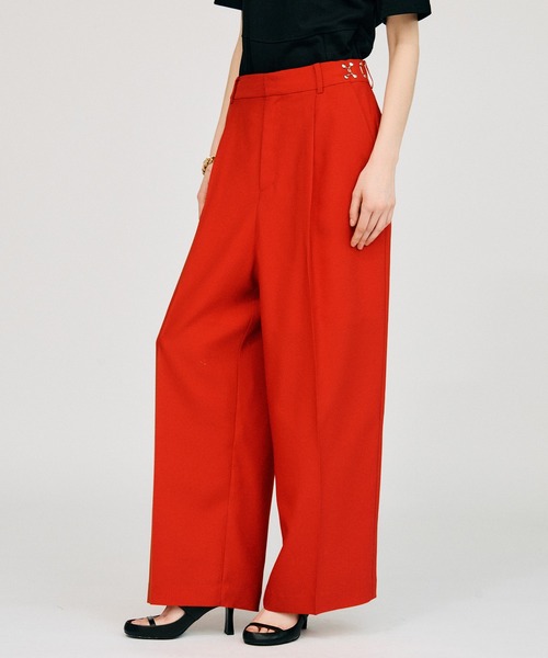 PRANK PROJECT(プランクプロジェクト)の「【2026Summer Pre-Order】ライトウールパンツ / Light Wool Pants(その他パンツ・レディース・ネイビー/ブルー/レッド・36/38)」の19枚目の写真