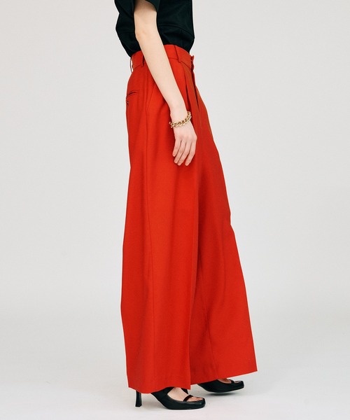 PRANK PROJECT(プランクプロジェクト)の「【2026Summer Pre-Order】ライトウールパンツ / Light Wool Pants(その他パンツ・レディース・ネイビー/ブルー/レッド・36/38)」の16枚目の写真
