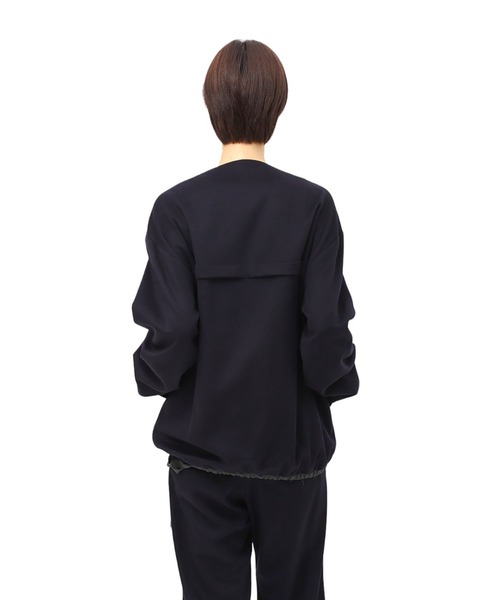 seya.（セヤ）の「seya. / セヤ：【レディース】TRACK PULLOVER：SG06248F109[ANN]（Tシャツ/カットソー・レディース・ブラック・1）」の11枚目の写真