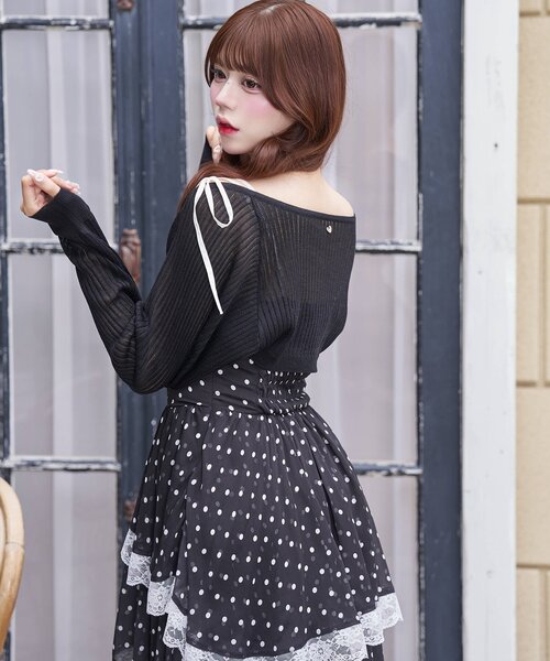 セール】【Belle Charme】Chiffon Tiered Onepiece（ワンピース