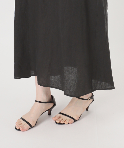 Spick & Span(スピックアンドスパン)の「TICCA リネンツイストスリーブワンピース(ワンピース・レディース・ブラック系その他/ブラウン・FREE)」の9枚目の写真