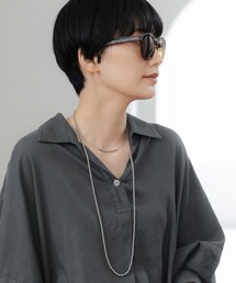 Elura（エルーラ）の「ステンレスボールチェーンロングネックレス/1017476（ネックレス）」