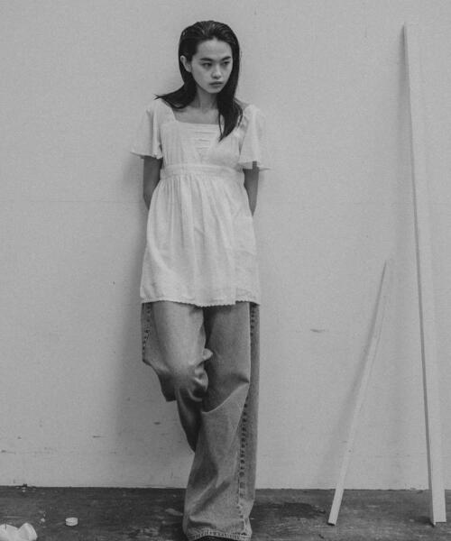 URBAN RESEARCH(アーバンリサーチ)の「Picchi Nia CLOUD LINEN(シャツ/ブラウス・レディース・ホワイト・FREE)」の1枚目の写真