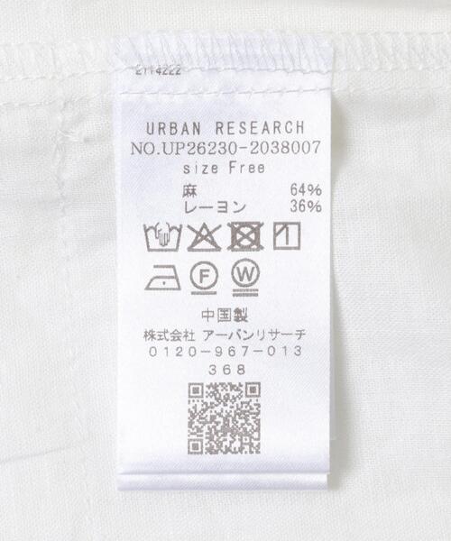 URBAN RESEARCH(アーバンリサーチ)の「Picchi Nia CLOUD LINEN(シャツ/ブラウス・レディース・ホワイト・FREE)」の14枚目の写真