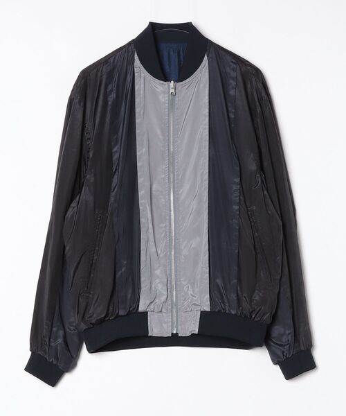 ジャケット・アウター TOGA VIRILIS Stretch ette blouson セール】【TOGA VIRILIS】Polyester cotton taffeta blouson（ブルゾン