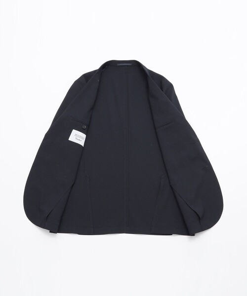 MACKINTOSH PHILOSOPHY(マッキントッシュ フィロソフィー)の「トロッター ウルトラライトジャケット ナローサッカーストライプ(テーラードジャケット・メンズ・ブラック/ベージュ系その他2/ダークネイビー・38/40)」の14枚目の写真