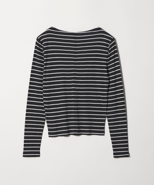 EMMEL REFINES(エメルリファインズ)の「<EMMEL REFINES>EM テレコ ボートネック プルオーバー(Tシャツ/カットソー・レディース・レッド/ライトブルー/ホワイト/その他1・FREE)」の11枚目の写真