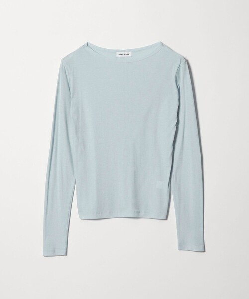 EMMEL REFINES(エメルリファインズ)の「<EMMEL REFINES>EM テレコ ボートネック プルオーバー(Tシャツ/カットソー・レディース・レッド/ライトブルー/ホワイト/その他1・FREE)」の22枚目の写真
