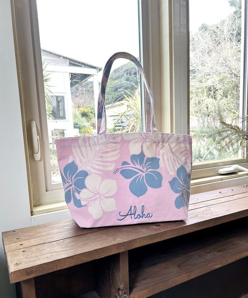 ヴィンテージ Tahitian Lanai トートバッグ 刺繍ALOHA ﾄｰﾄ（トートバッグ）｜LOCALMOTION HAWAII（ローカル