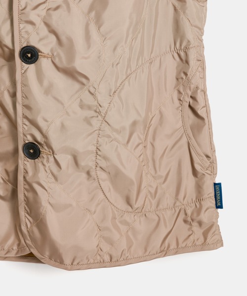 LAVENHAM(ラベンハム)の「Unwadded Barton Womens / アンワディッド バートン ウィメンズ(ベスト・レディース・ベージュ系その他5・10)」の3枚目の写真