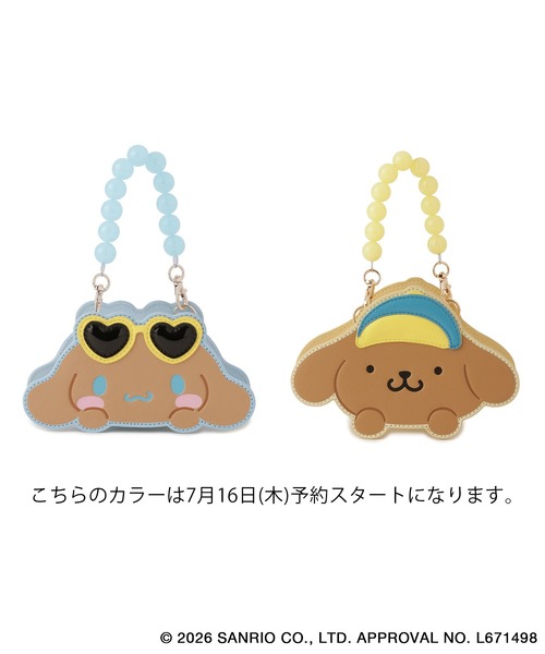 ROPE' PICNIC(ロペピクニック)の「【サンリオキャラクターズ×ROPE' PICNIC】フェイスモチーフショルダーミニバッグ(ショルダーバッグ・レディース・ホワイト系その他/ラベンダー/ピンク系その他2/ブルー系その他4/イエロー系その他・FREE)」の15枚目の写真